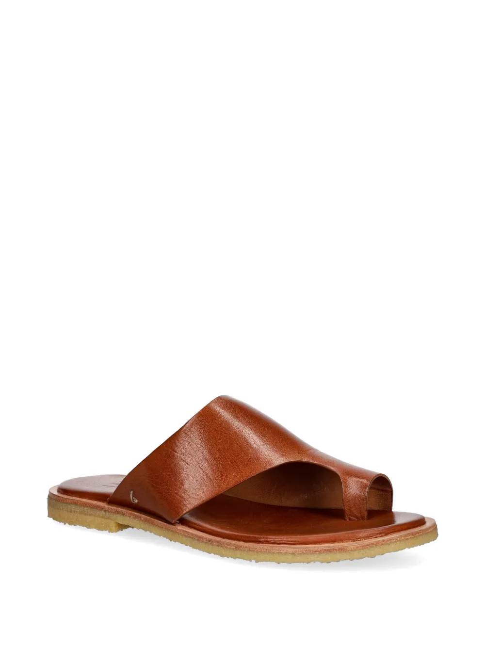 BILLI BI toe-strap leather sandals Bruin