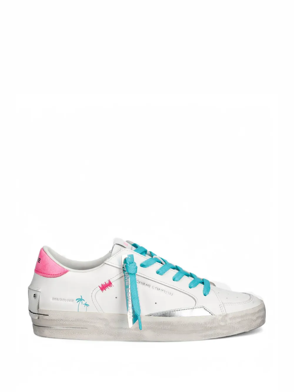 Crime London Skate Deluxe sneakers - Weiß