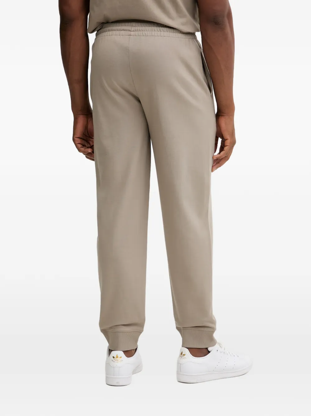 Ea7 Emporio Armani Trainingsbroek met logoprint Beige