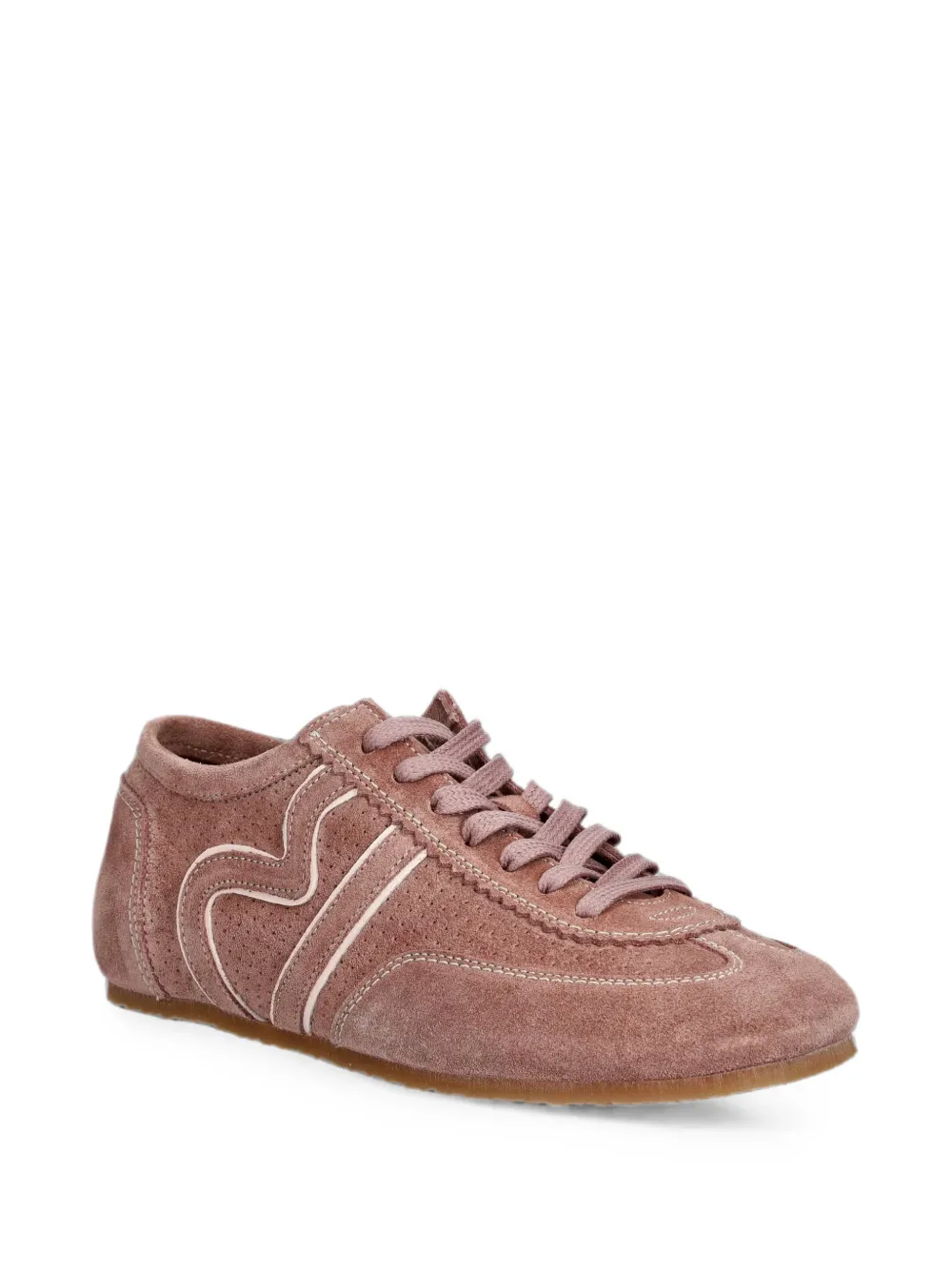 BILLI BI perforated panelled sneakers Roze
