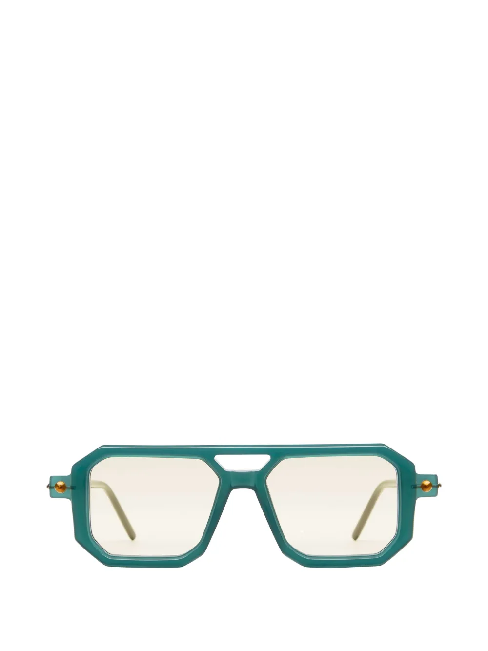 Kuboraum Mask P8 pilot-frame sunglasses - Verde