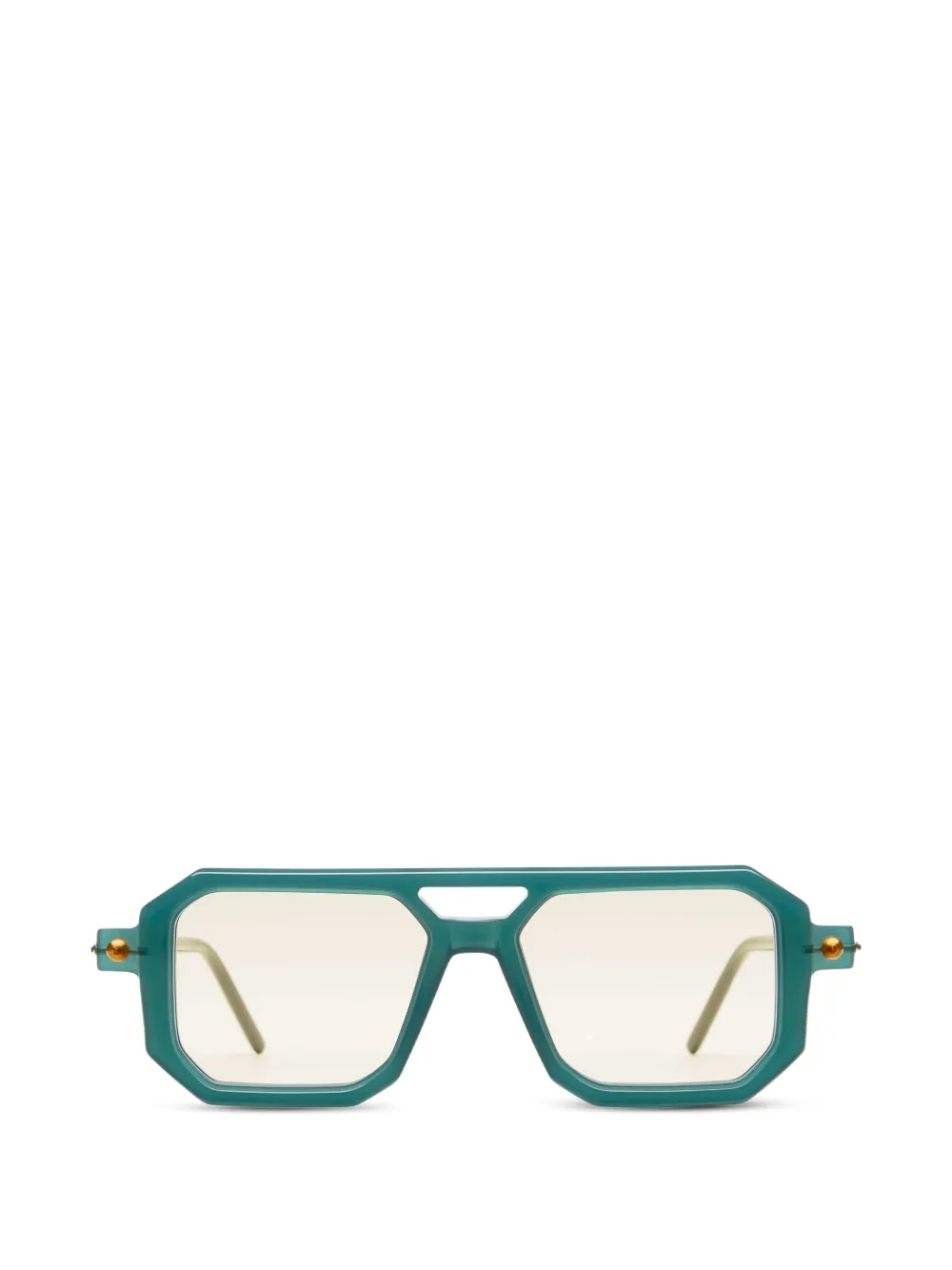 Kuboraum Mask P8 pilot-frame sunglasses - Verde