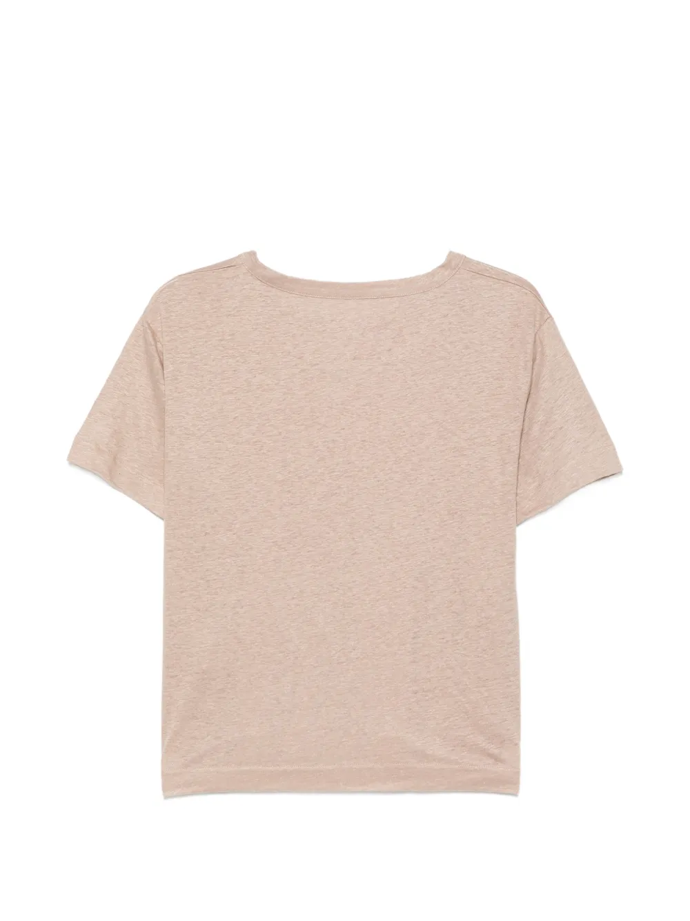 Majestic Filatures T-shirt met korte mouwen Beige