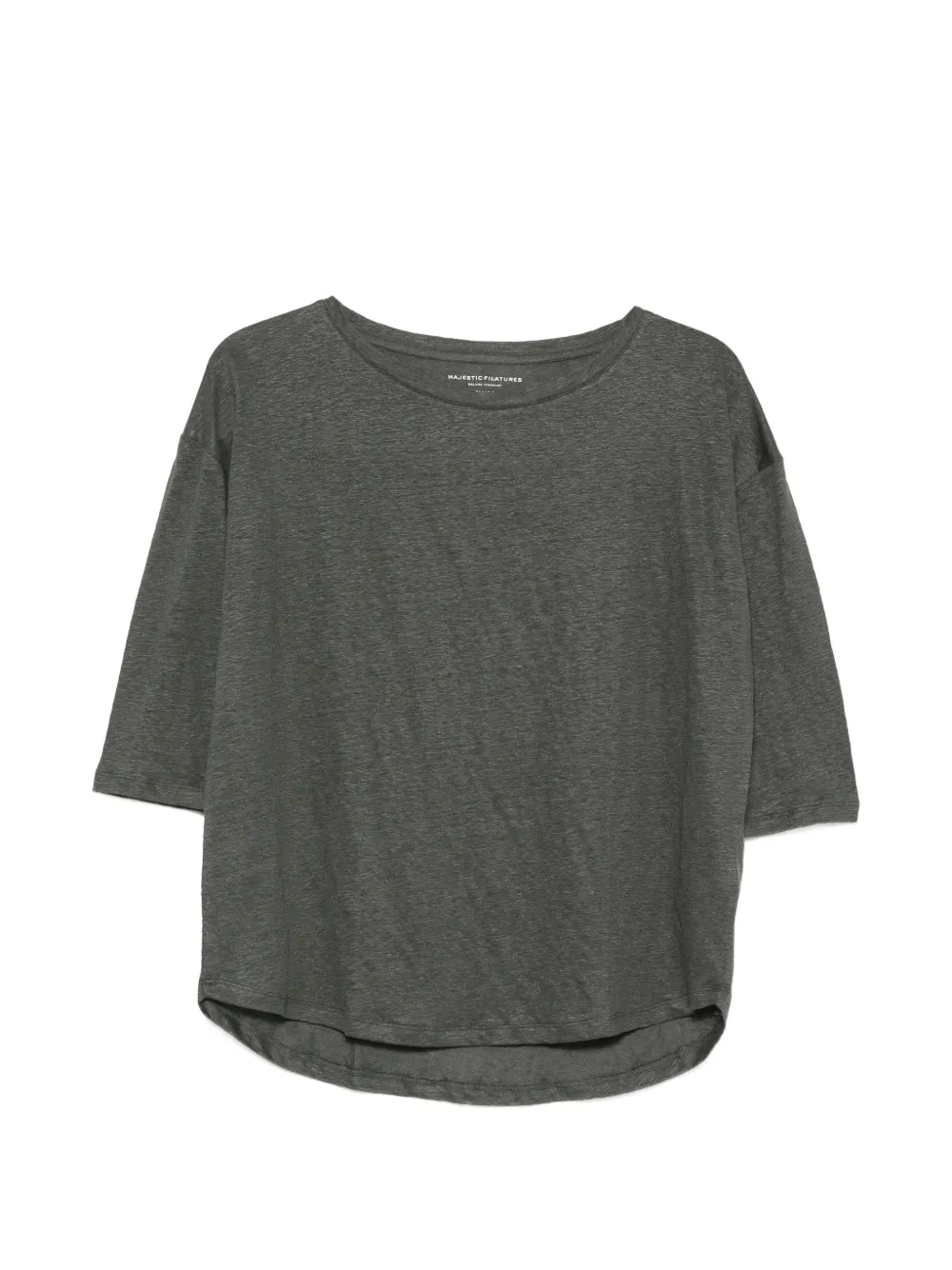 Majestic Filatures short-sleeve T-shirt - Nero