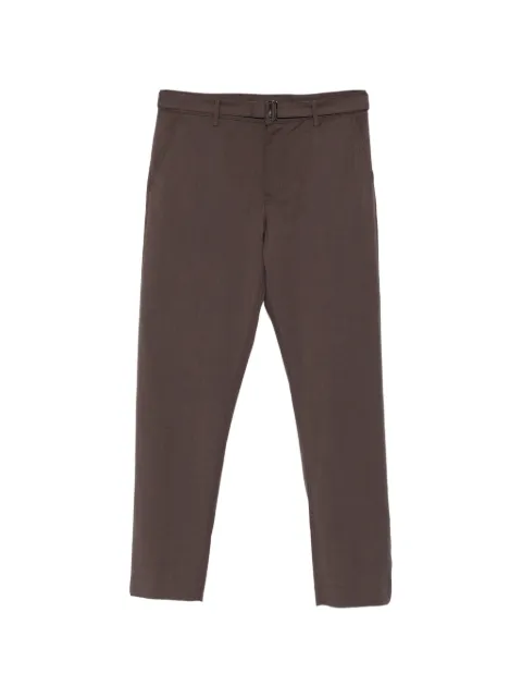 Canali Impeccabile belted wool trousers