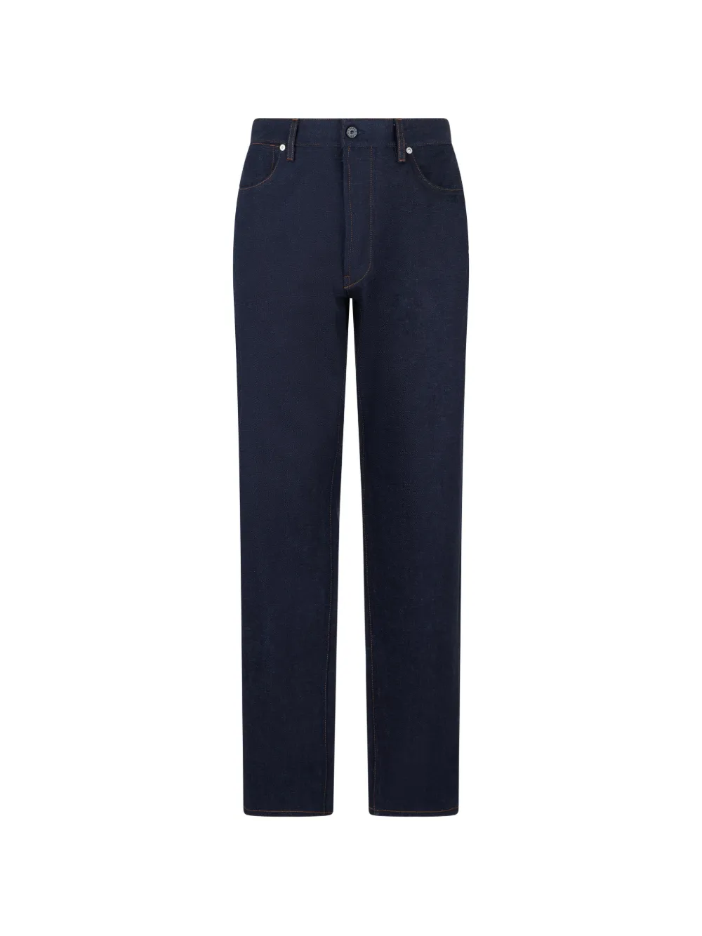 Stone Island straight leg cotton jeans - Blu