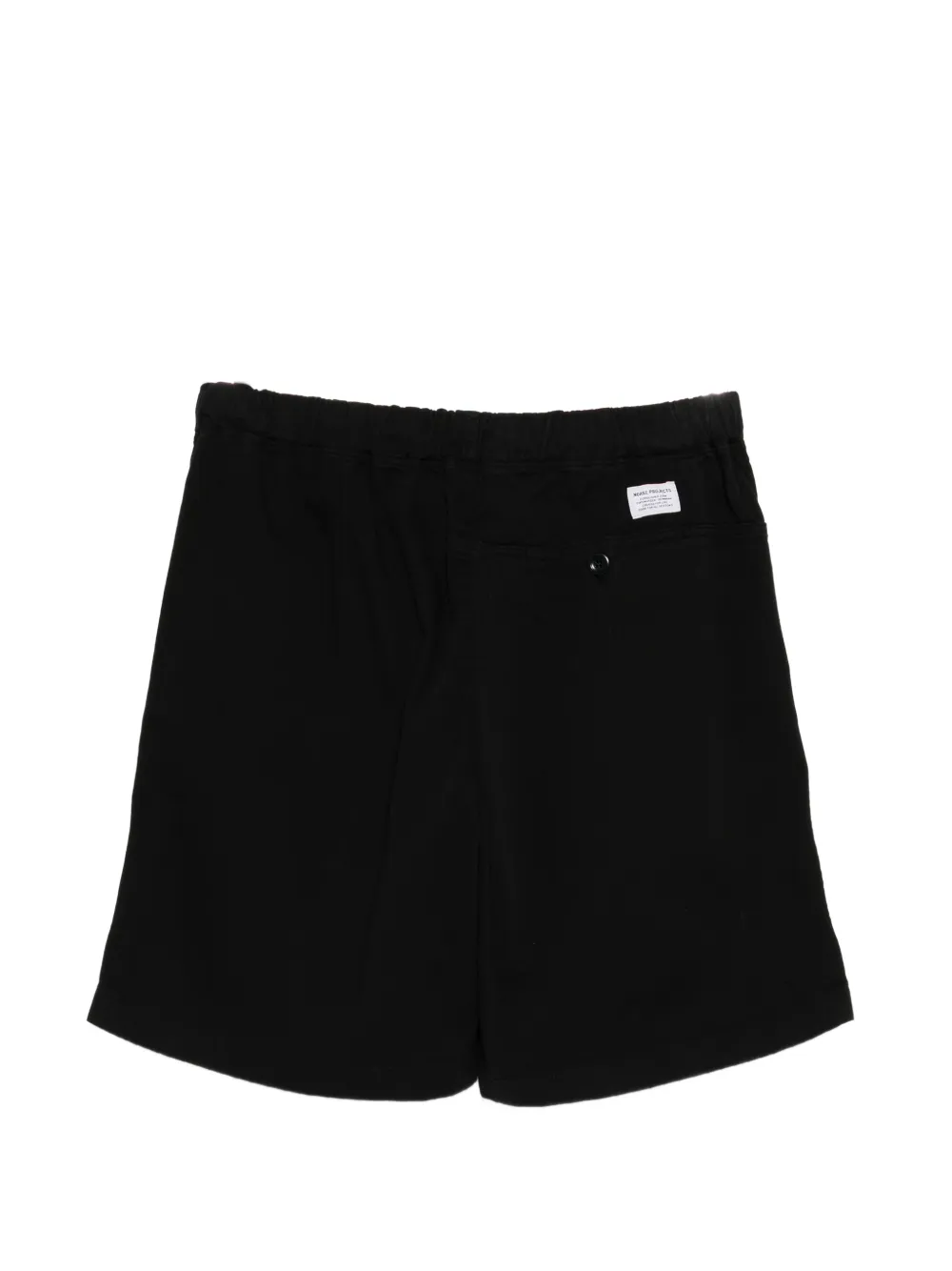 Norse Projects Shorts met elastische taille Zwart