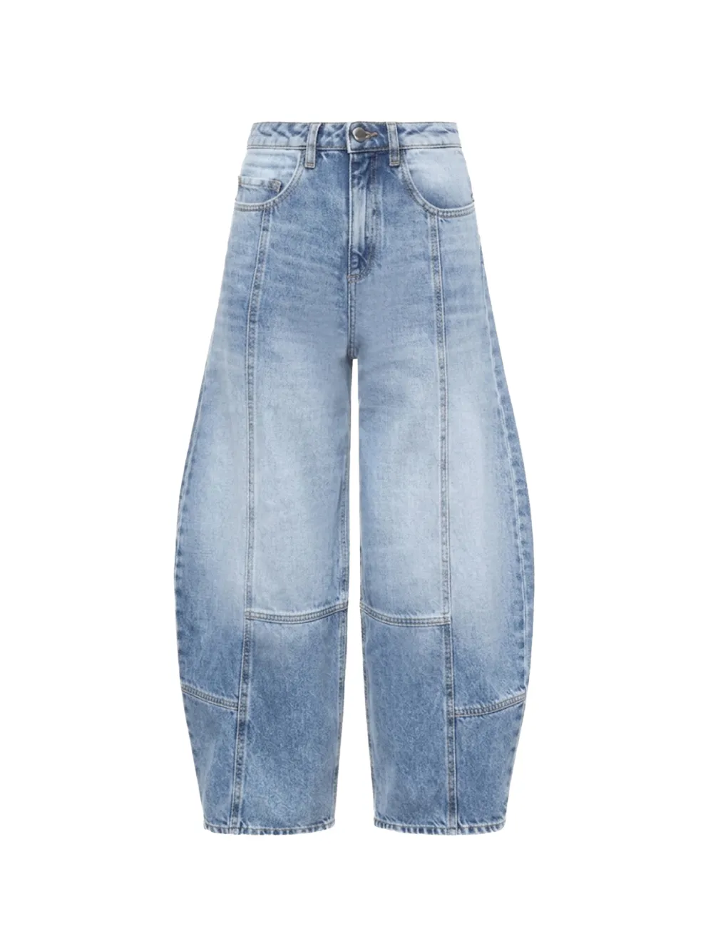 ICON DENIM Sia cropped jeans - Blu