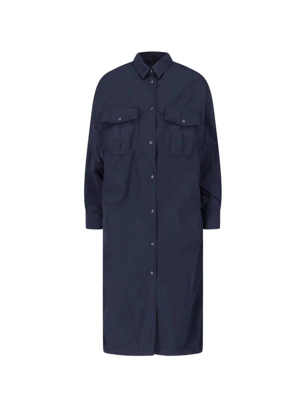 ASPESI chest-pocket coat - Blu
