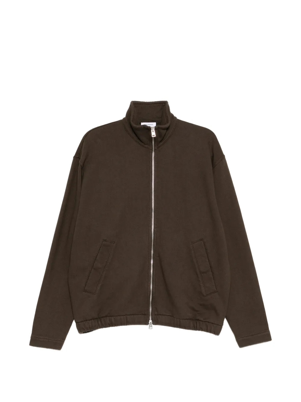 Norse Projects zip-up hoodie - Braun
