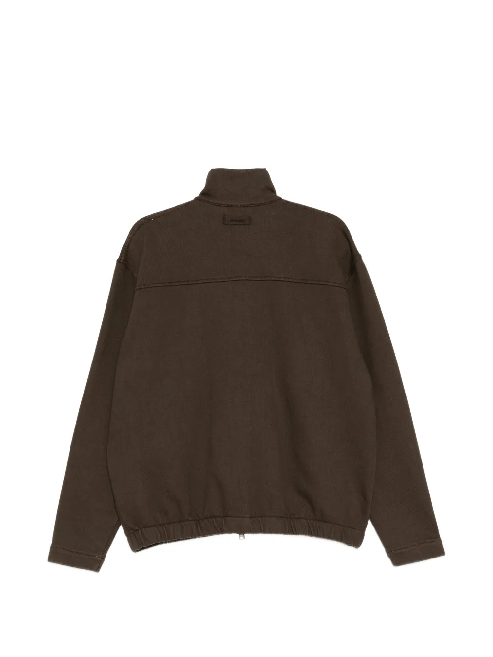 Norse Projects Hoodie met rits Bruin