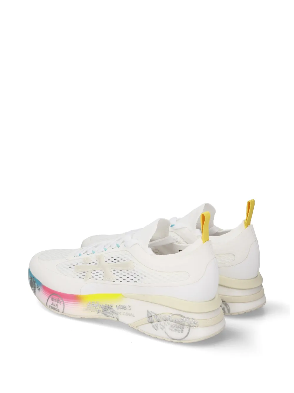 Premiata MoeRun mesh-panel sneakers Beige