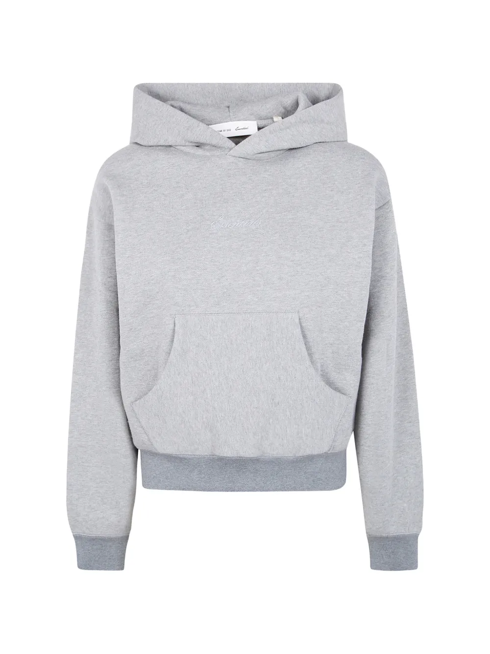 FEAR OF GOD ESSENTIALS logo-embroidered hoodie - Grigio