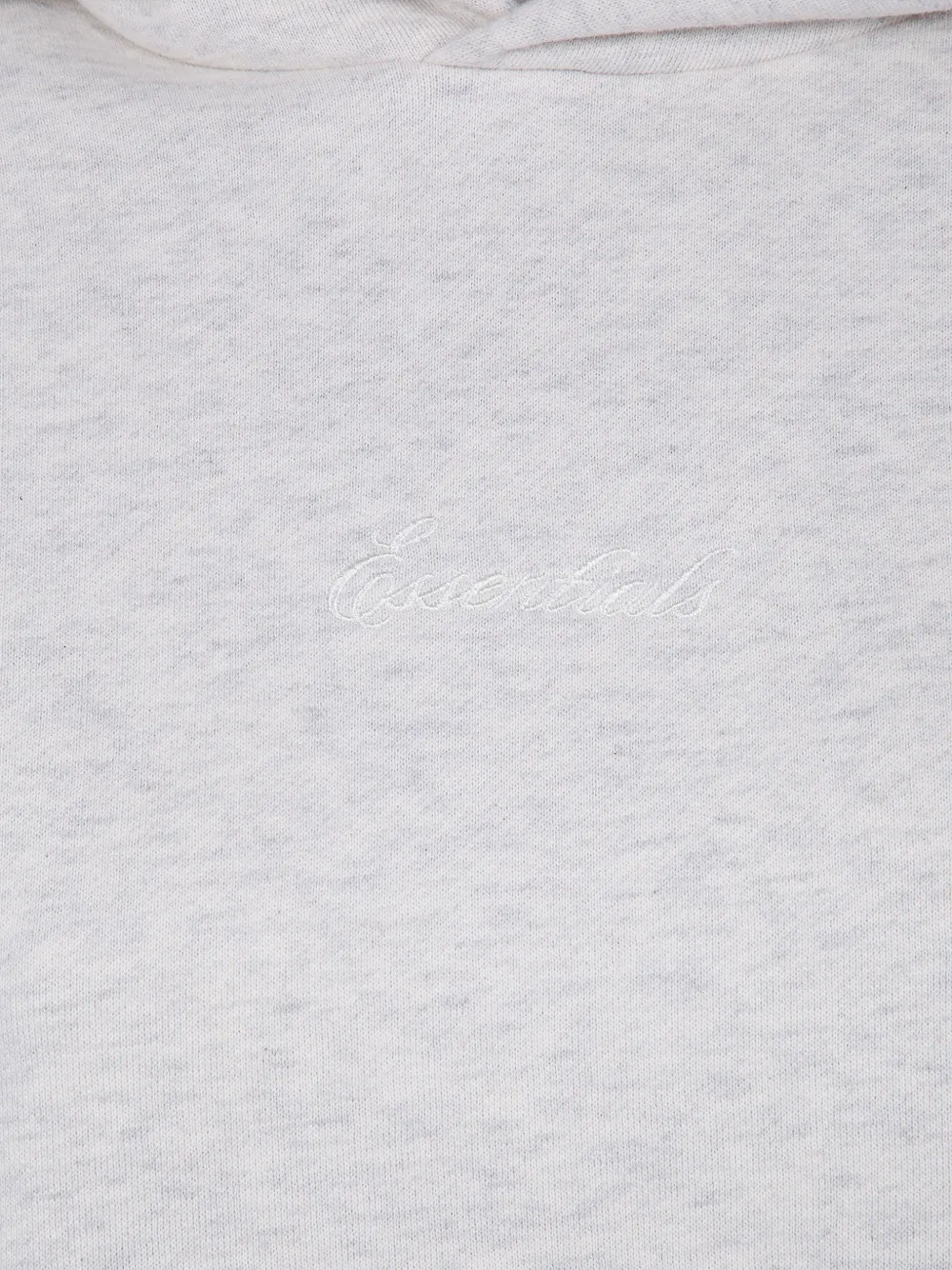 FEAR OF GOD ESSENTIALS Hoodie met geborduurd logo Grijs