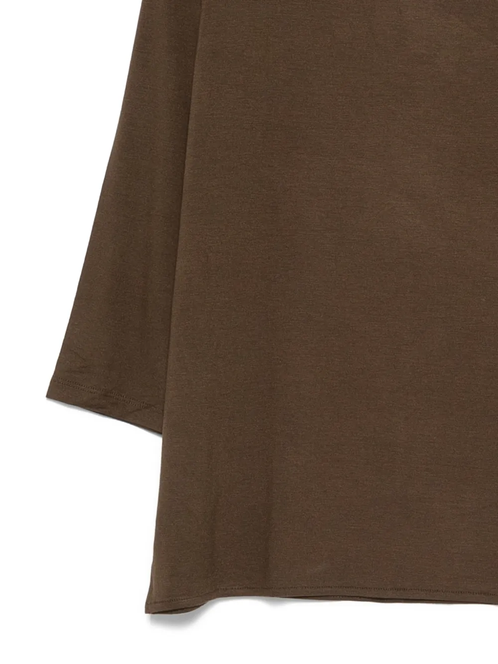 Majestic Filatures T-shirt met boothals Bruin
