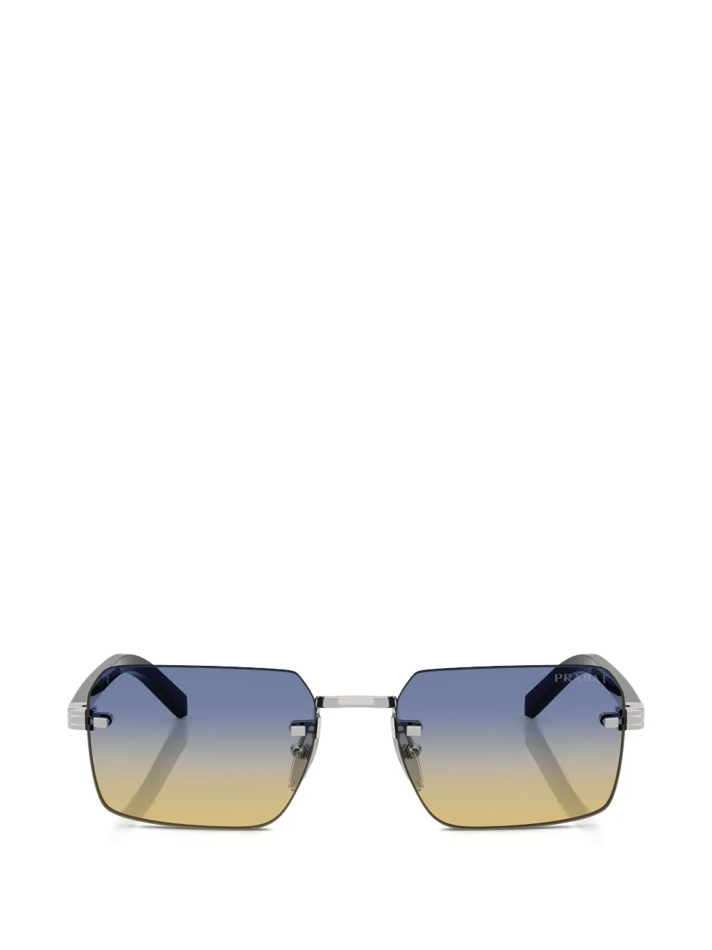 Prada Eyewear rimless sunglasses - Silber