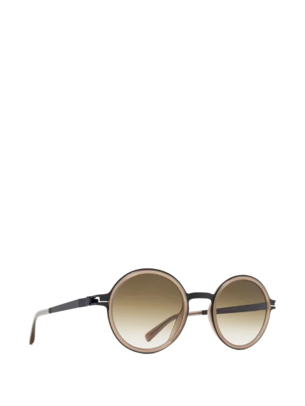 Mykita ラウンドフレーム サングラス | ブラック | FARFETCH JP