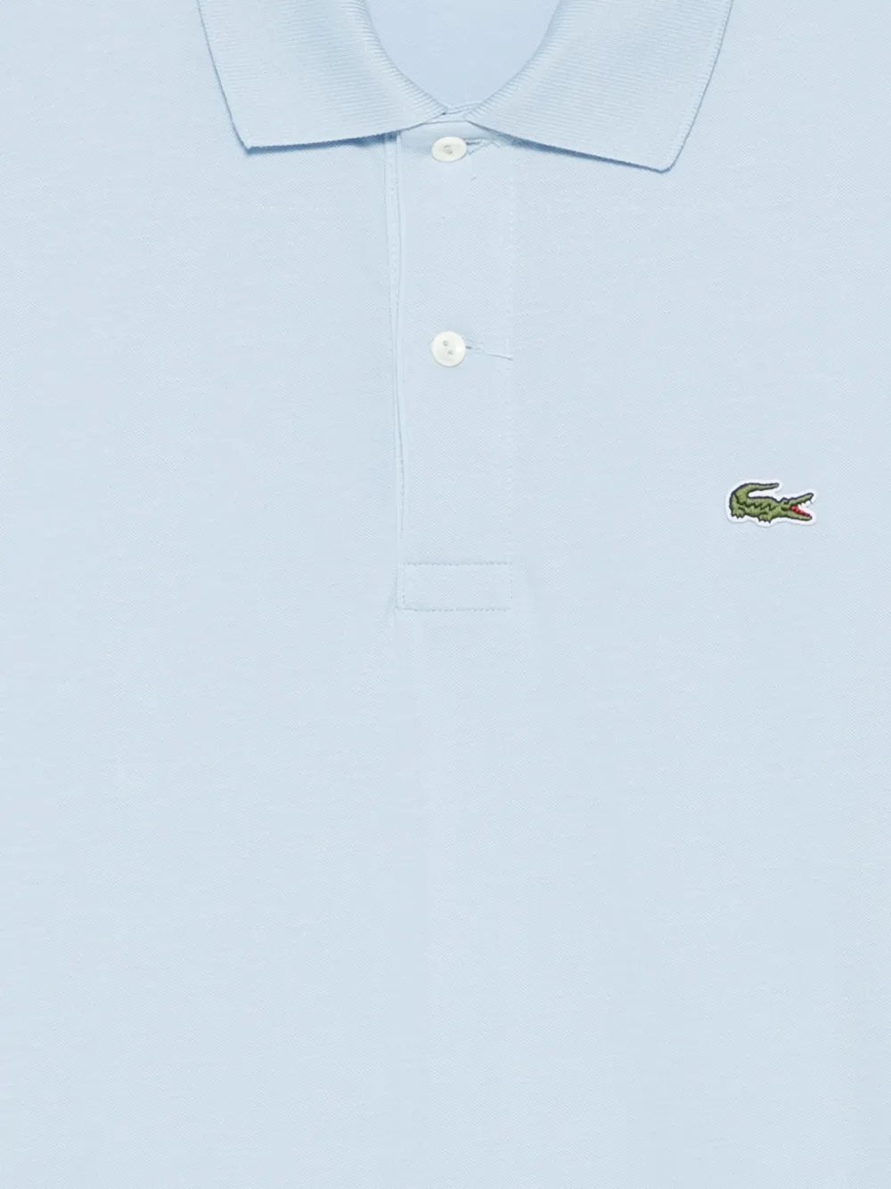 Lacoste Piqué poloshirt met logopatch Blauw
