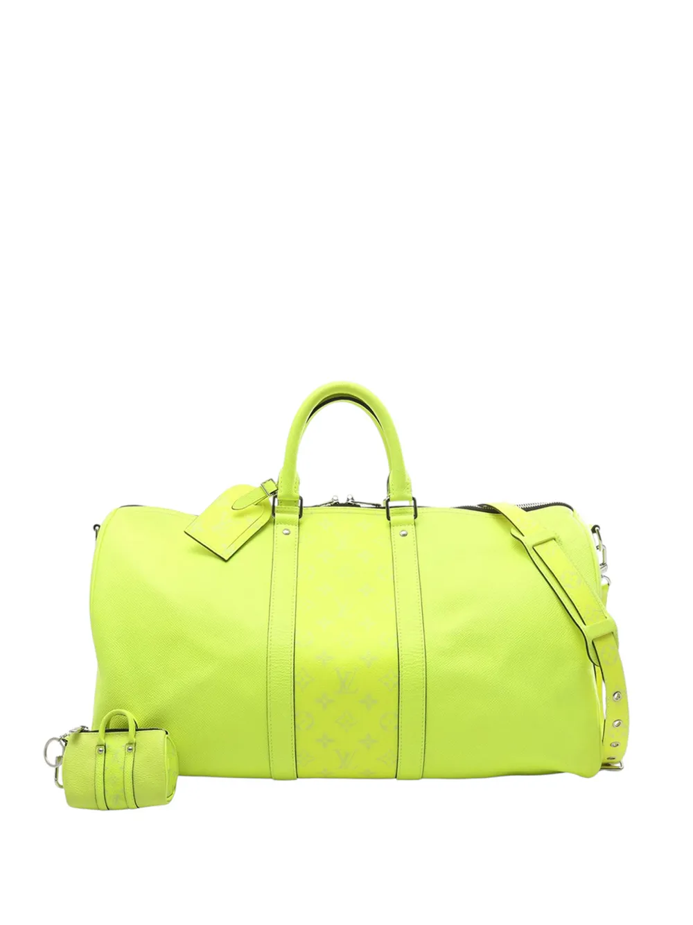 Louis Vuitton Pre-Owned 2021-2026 Taigarama Keepall Bandoulière 50 travel bag - Verde