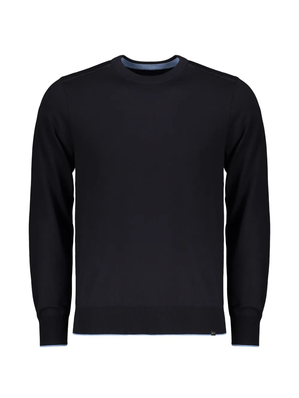Paul & Shark long-sleeve round-neck sweater - Schwarz