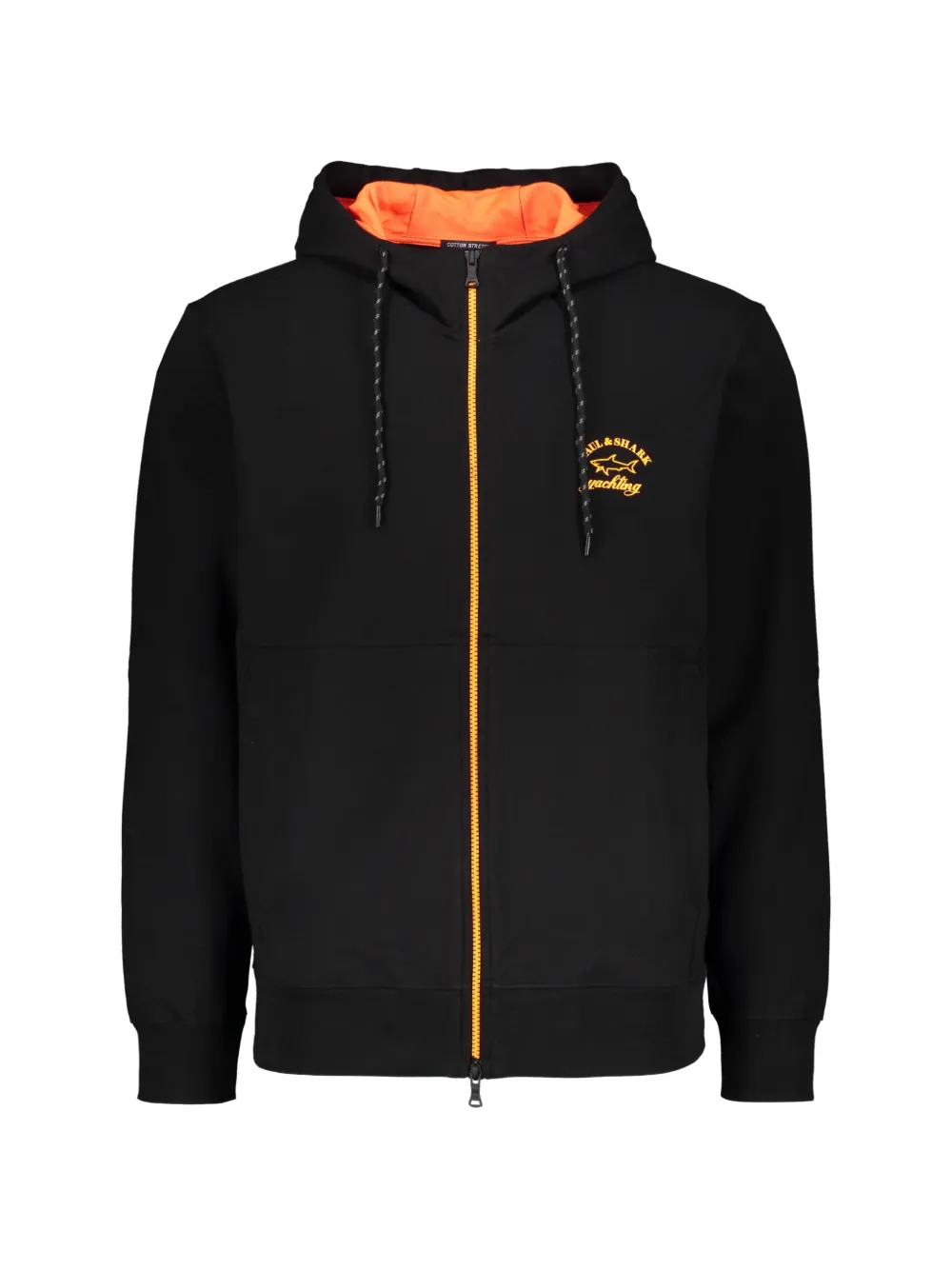 Paul & Shark long-sleeve hoodie - Black