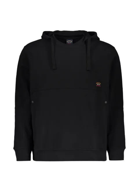 Paul & Shark logo-patch hoodie