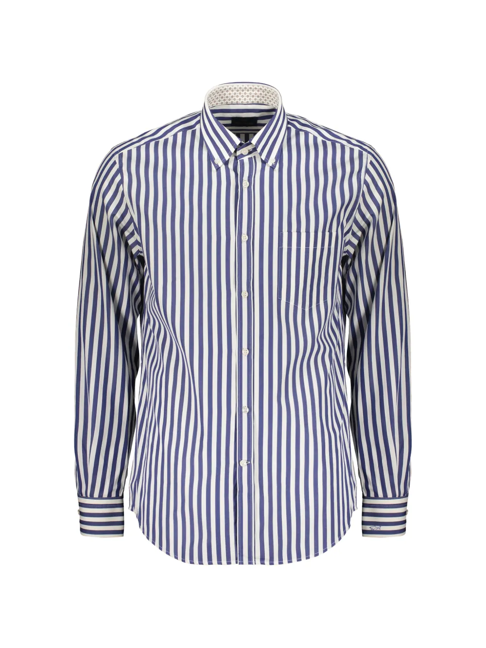 Paul & Shark striped long-sleeve shirt - Blau