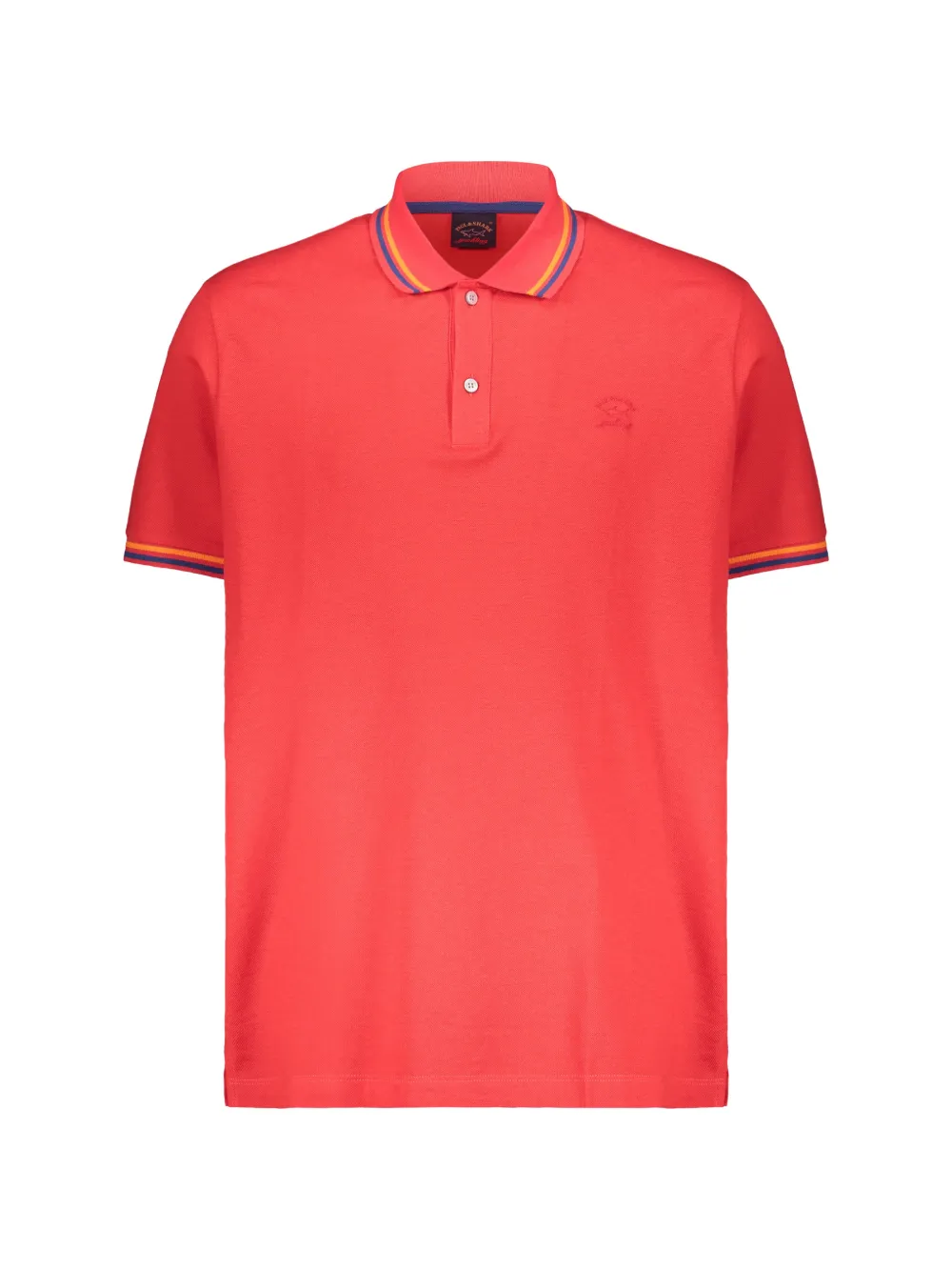 Paul & Shark round-neck polo shirt - Rot