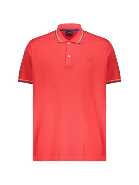 Paul & Shark round-neck polo shirt