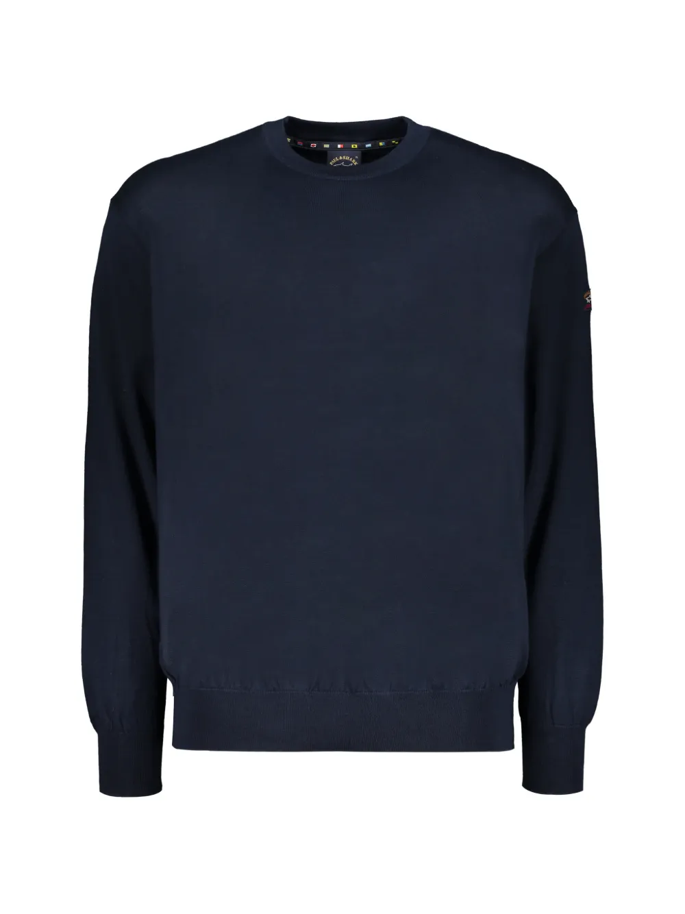 Paul & Shark long-sleeve round-neck sweater - Blau