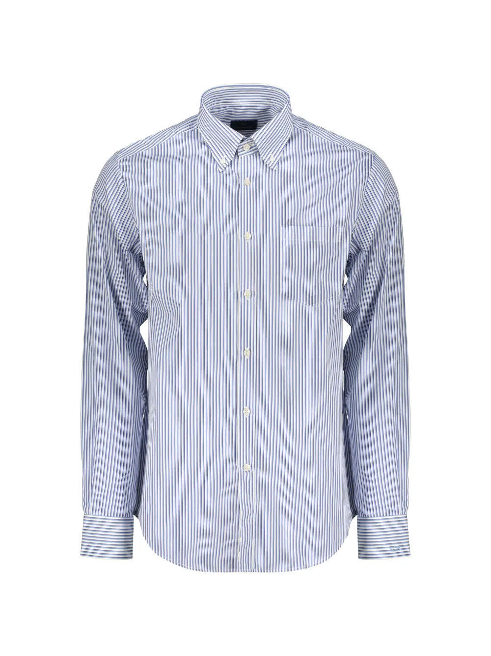 Paul & Shark striped long-sleeve shirt - Blu