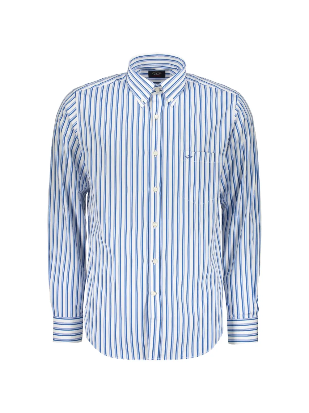 Paul & Shark striped long-sleeve shirt - Bianco