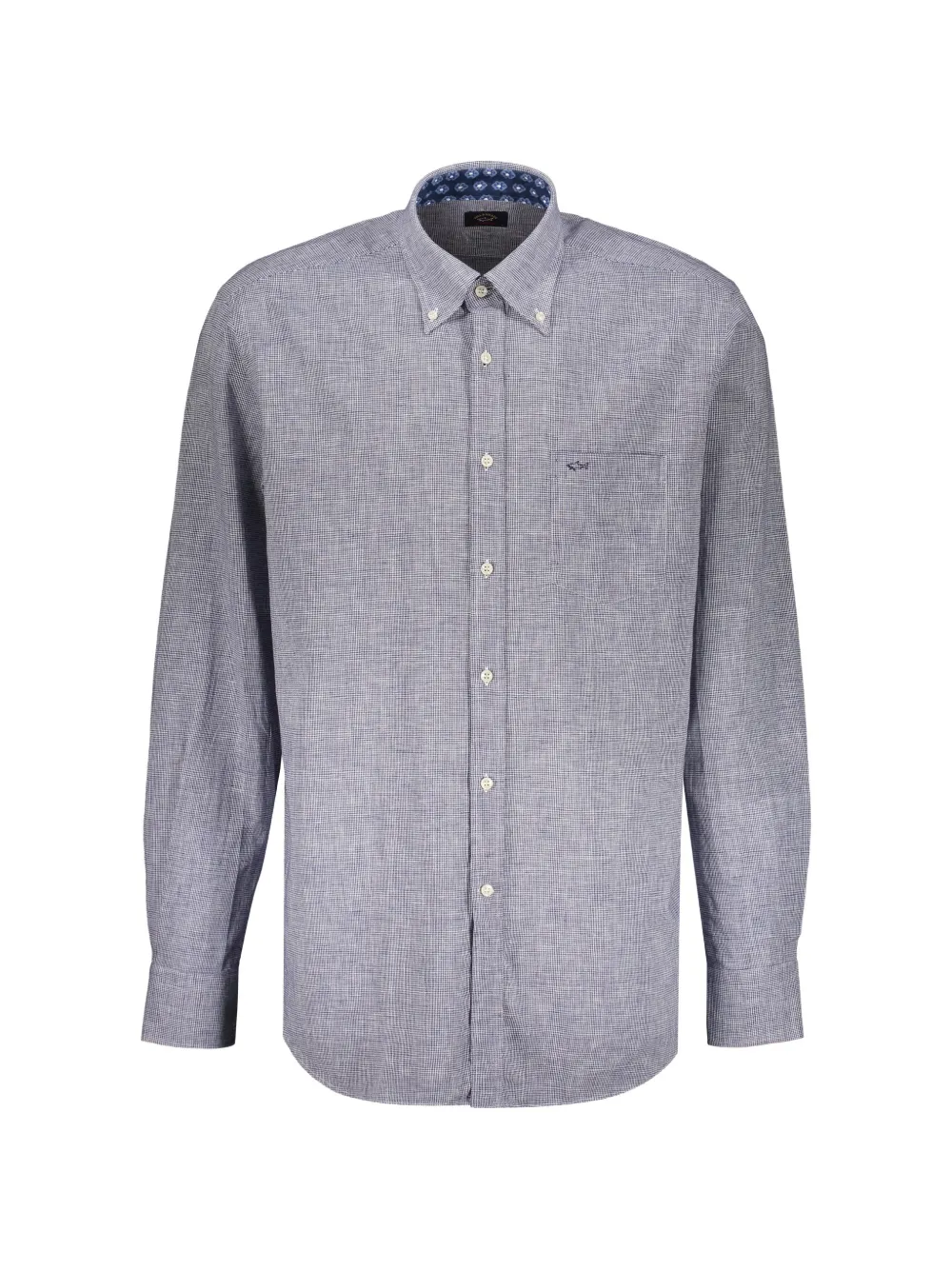 Paul & Shark striped long-sleeve shirt - Blu