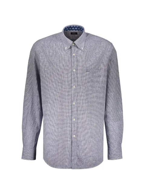 Paul & Shark striped long-sleeve shirt