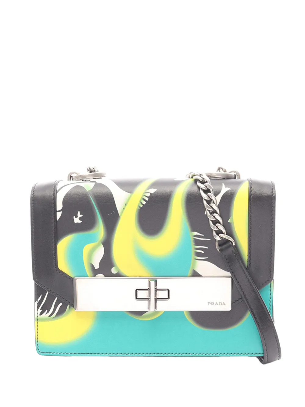 Prada Pre-Owned 2010-2026 Leather Severine crossbody bag - Nero