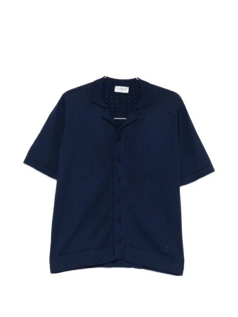 John Smedley Rowarth short-sleeve shirt