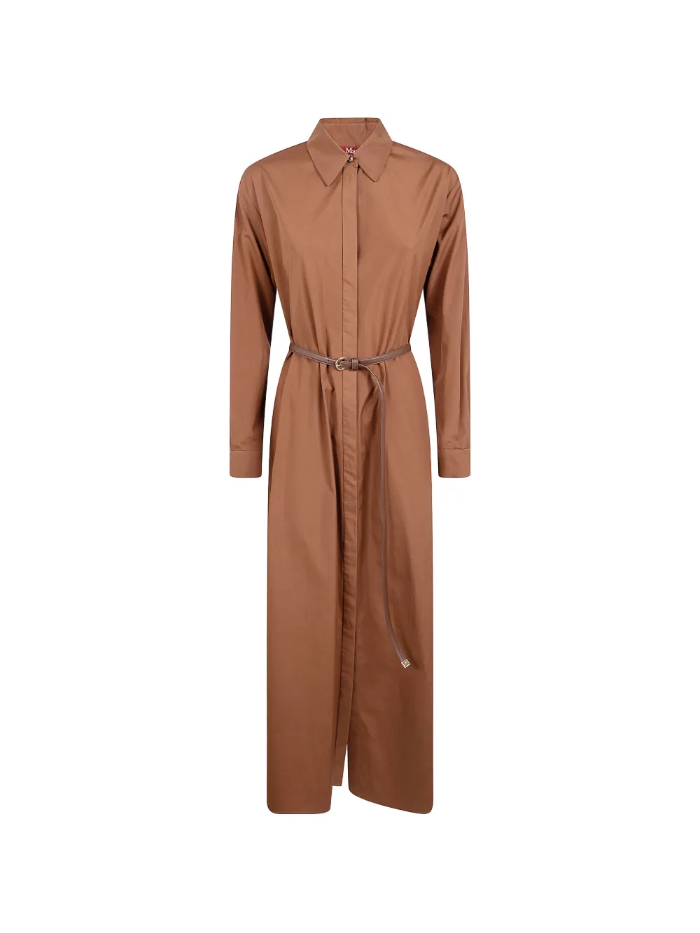 Max Mara belted shirt dress - Brown