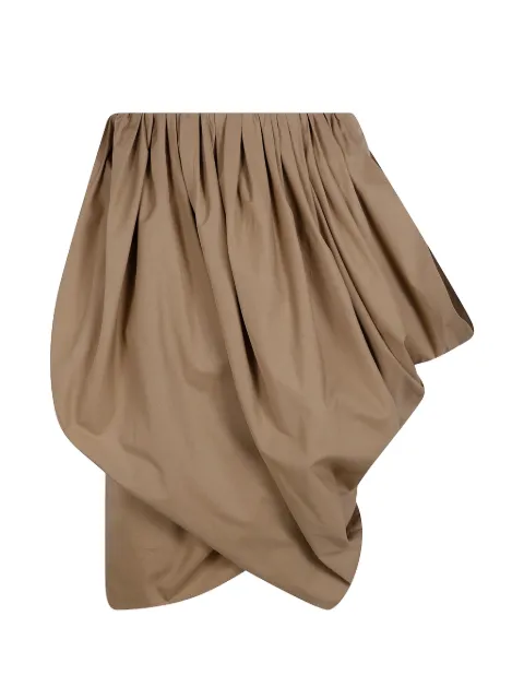 Chloé draped pleated skirt