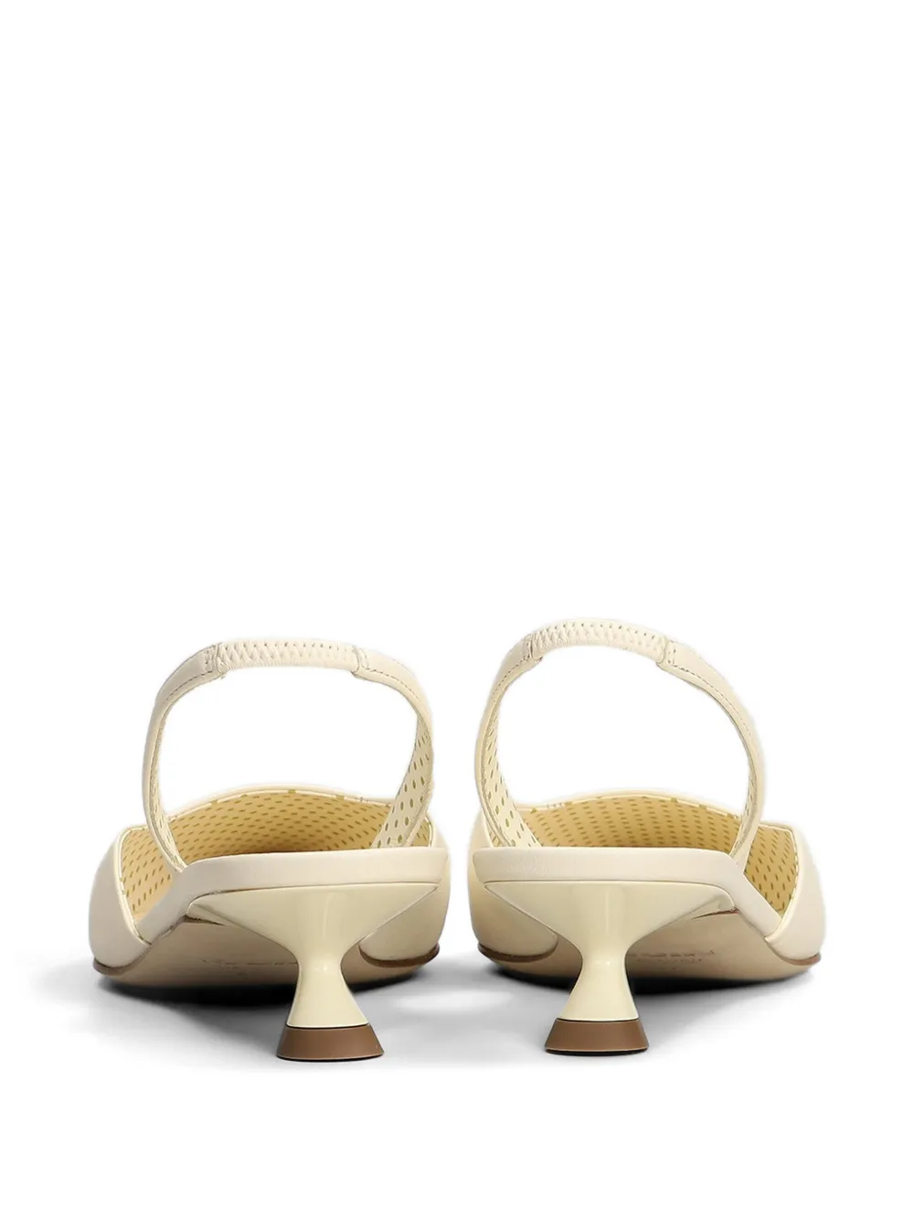 3juin Sophie slingback kitten-heel pumps Beige