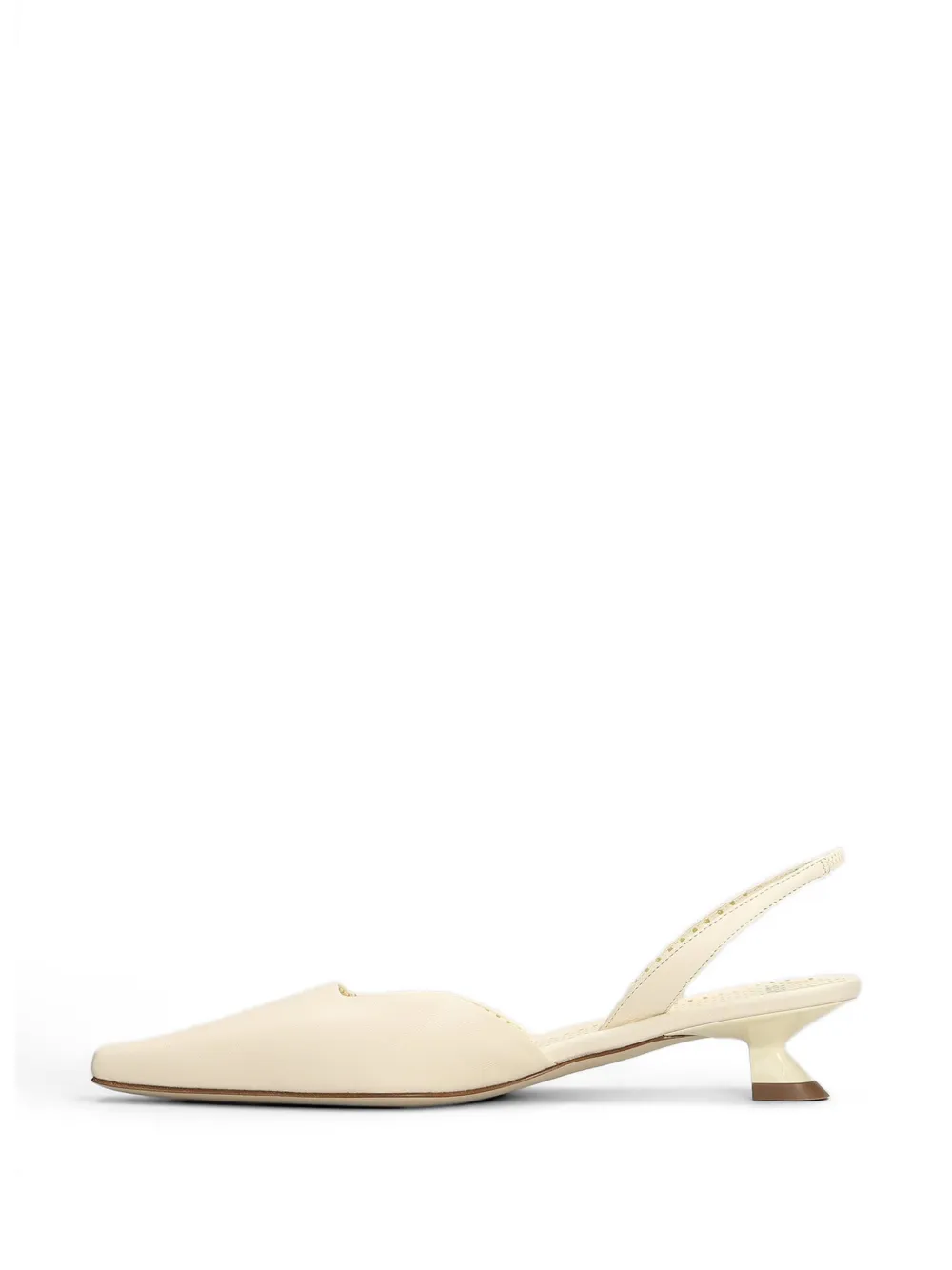 3juin Sophie slingback kitten-heel pumps Beige