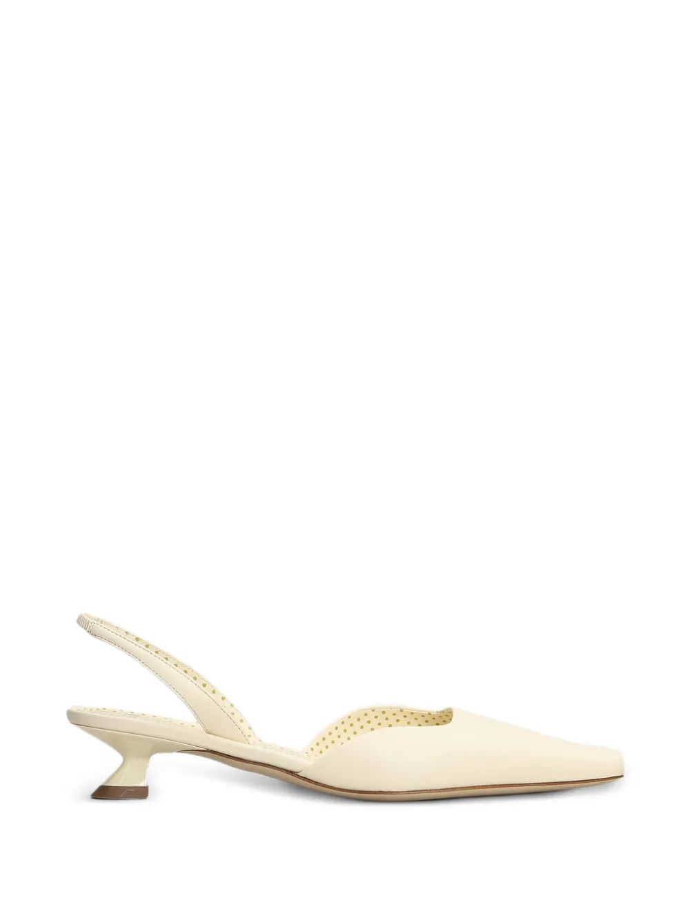 3juin Sophie slingback kitten-heel pumps Beige