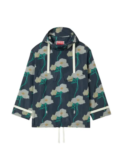 Kenzo Archive Rose floral parka