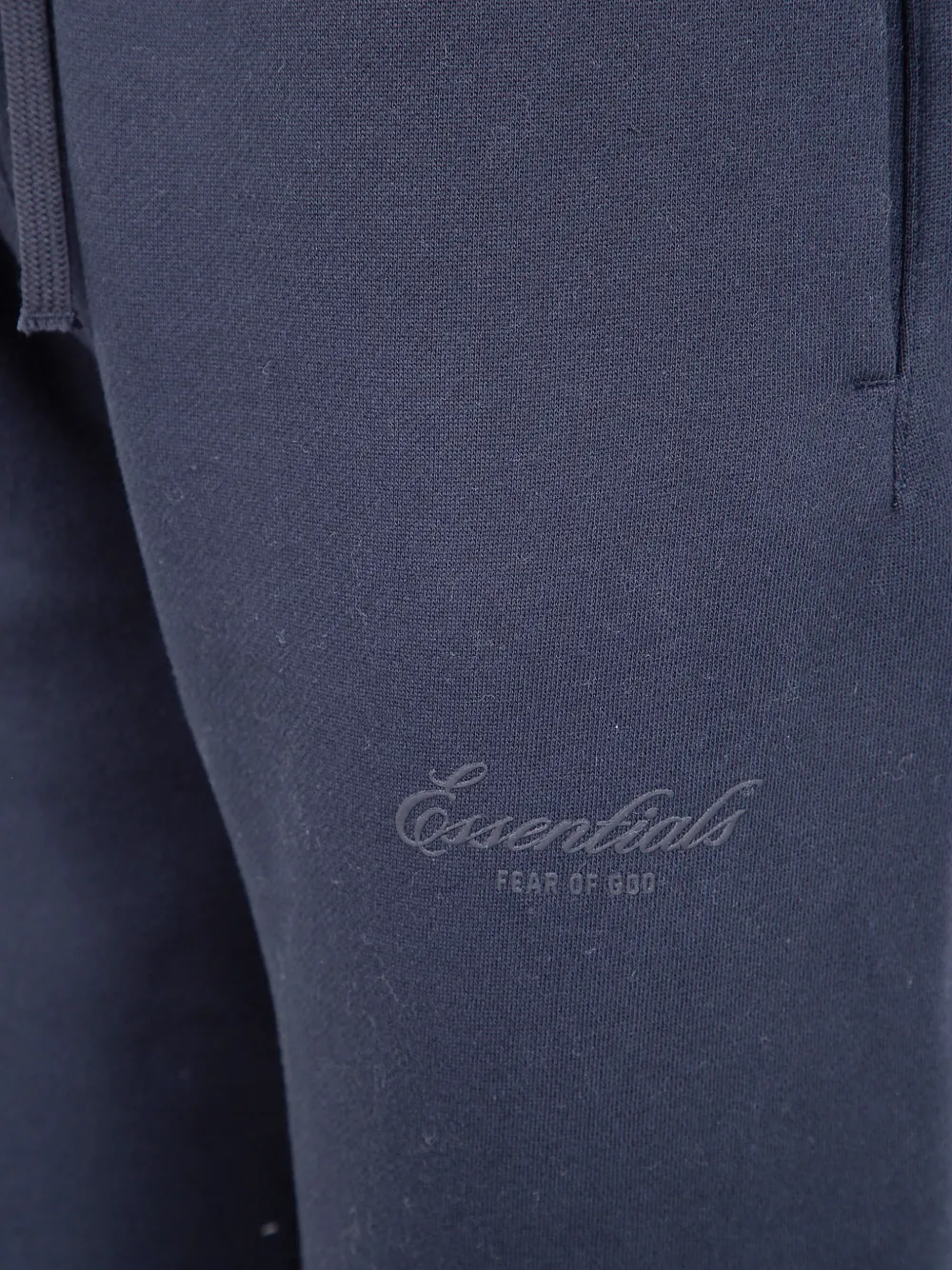 FEAR OF GOD ESSENTIALS Trainingsbroek met logo-detail Zwart