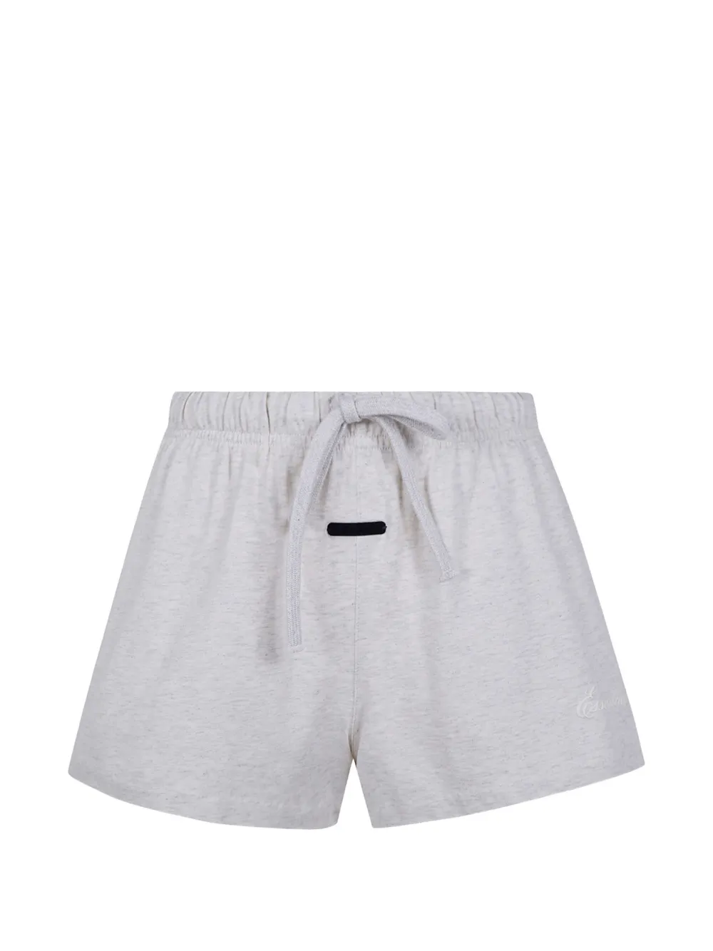 FEAR OF GOD ESSENTIALS logo-patch track shorts - Grau