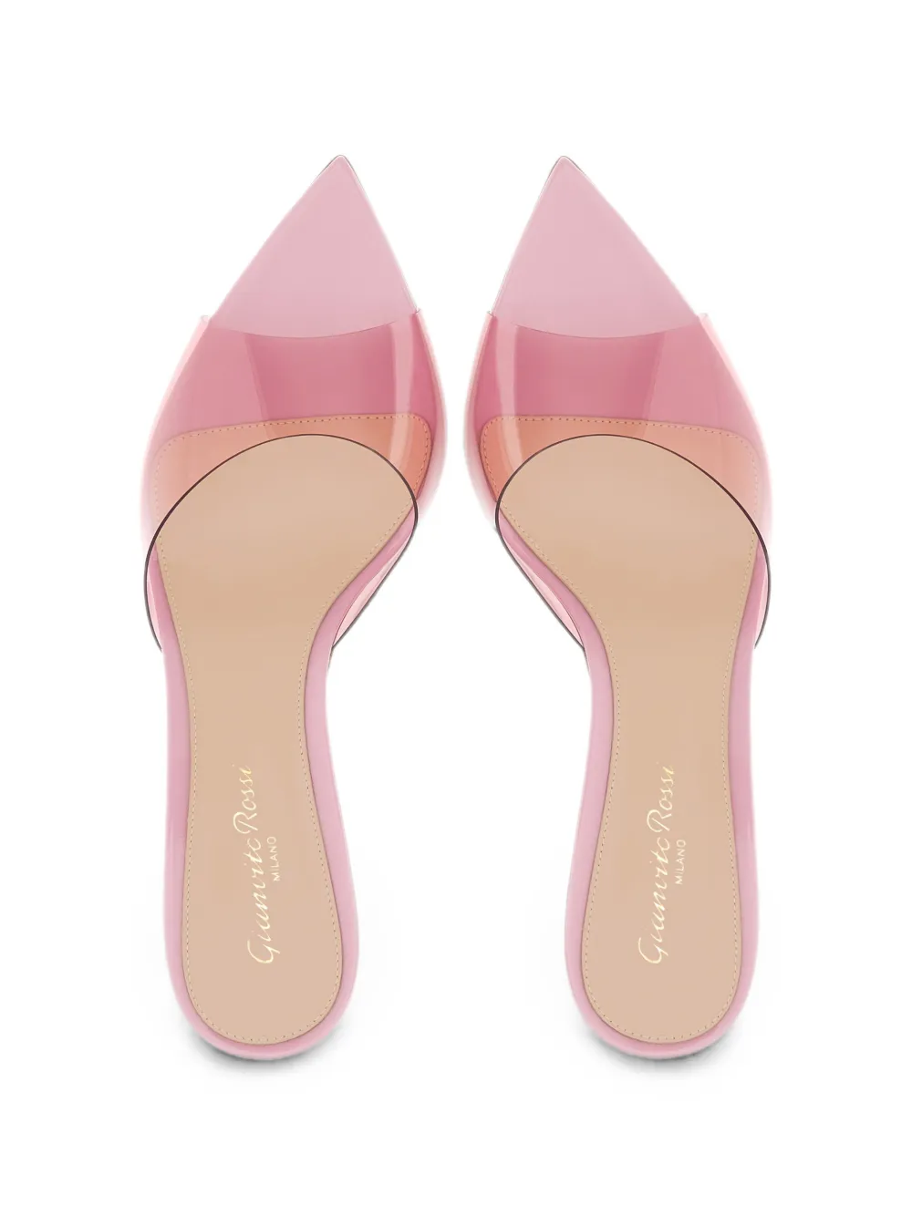 Gianvito Rossi Elle 55 mules Roze