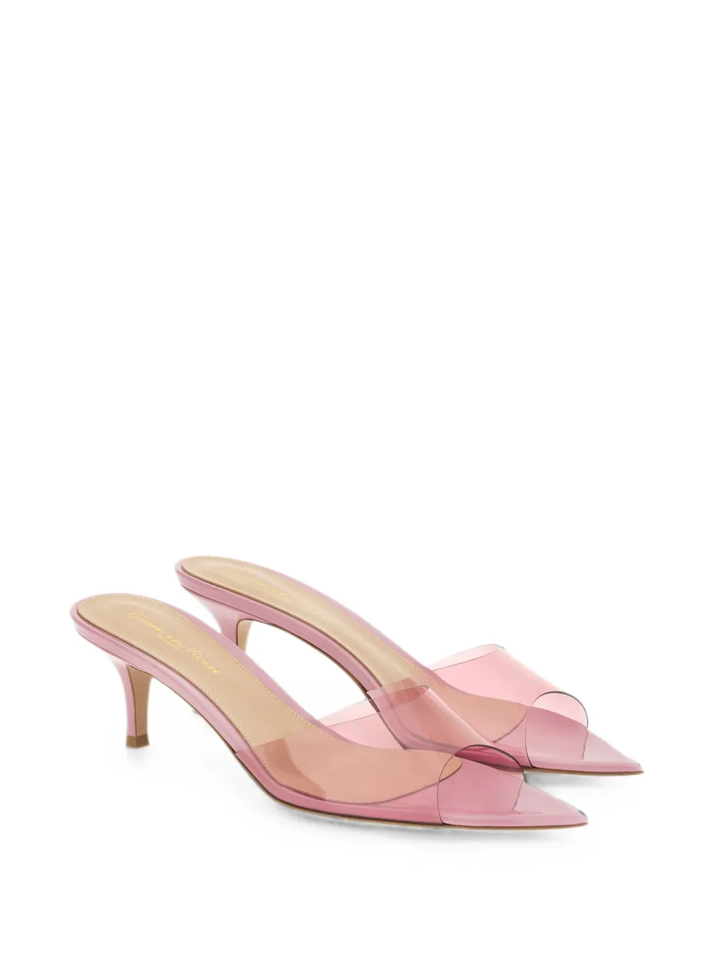 Gianvito Rossi Elle 55 mules Roze