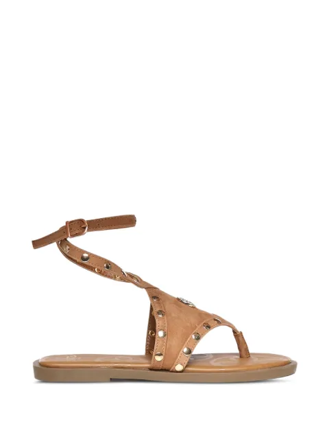 V°73 stud-embellished wrap-around sandals