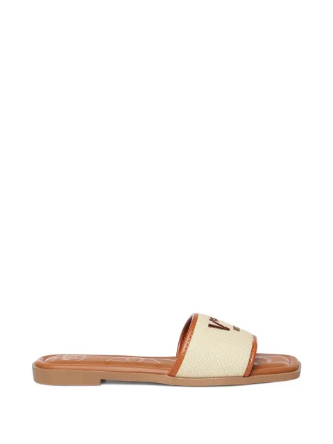 V°73 Ciabatta Fascia Responsible 73 logo-embroidered sandals