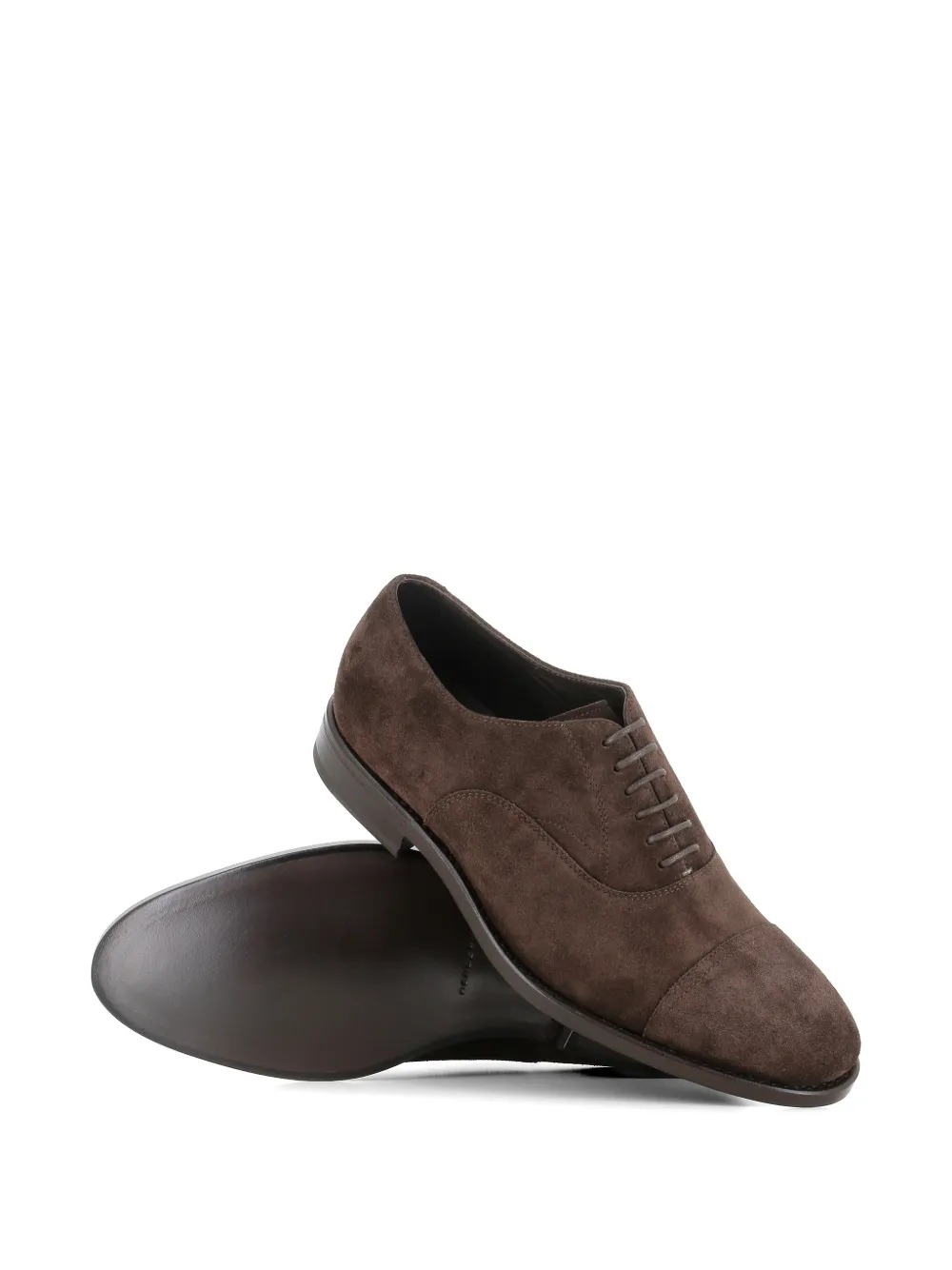 Henderson Baracco Oxford schoenen met bewerkte neus Bruin