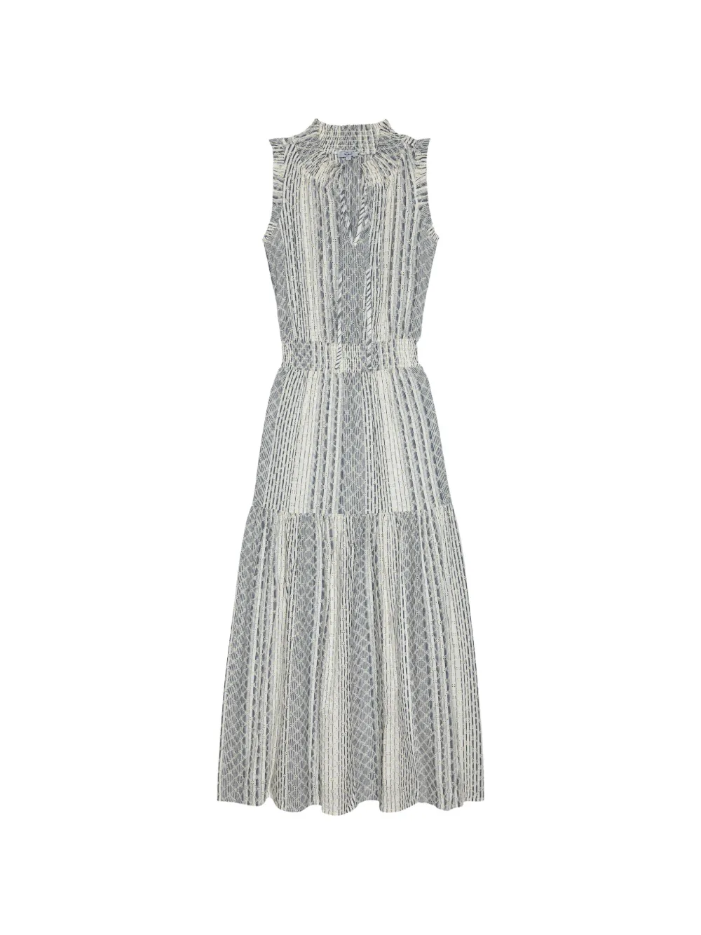 Rails Alessi shirred-waist maxi dress - Blau